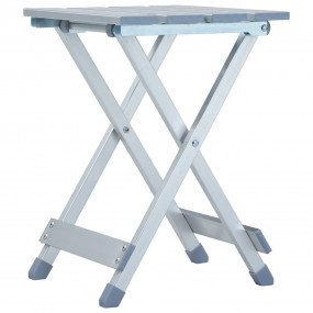 Camping Stool Aluminum 11.0x10.2x15.4"