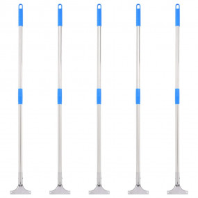 Floor Squeegee Handles 5 pcs 47.0 " Steel and Plastic