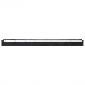 Floor Squeegee Head 23.8x0.8x2.0" Steel and Rubber