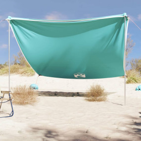 Beach Canopy with Sand Anchors Green 119.7x118.1"