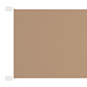 Vertical Awning Taupe Oxford fabric (100% polyester)