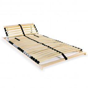 Bed Slatted Base Natural wood Solid beech wood, Birch s...