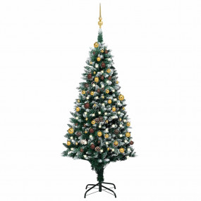 Christmas Tree Green and white PVC, steel, plastic 70.9...