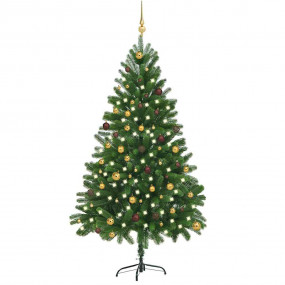 Christmas Tree Green, Shiny Gold, Matt Gold, Bronze
