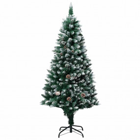 Christmas Tree Green and white PVC, Steel, Plastic Larg...