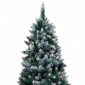 Christmas Tree Green and white PVC, Steel, Plastic 70.9...