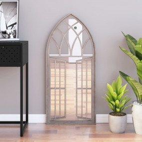 Mirror Sand Iron, Glass 39.4 x 17.7 in Decorative Inlay...
