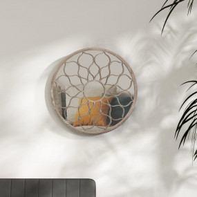 Mirror Sand Iron, Glass Medium Decorative Inlays Mirror...