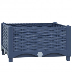 Raised Bed Blue gray Polypropylene (PP) Small Durable