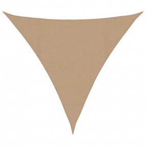 Sun Sail Taupe High-density polyethylene (HDPE) 14.8 fe...