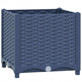 Raised Bed Blue Grey Polypropylene Medium Durable Plant...