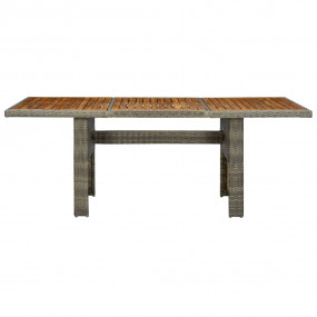 Garden Table Brown