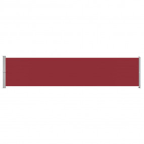 Side Awning Red and Grey