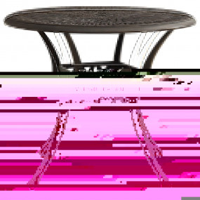 Garden Table Bronze Cast Aluminum Medium Attractive Des...