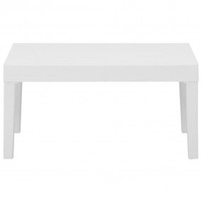 Lounge Table White Plastic Small Durable Lounge Table S...