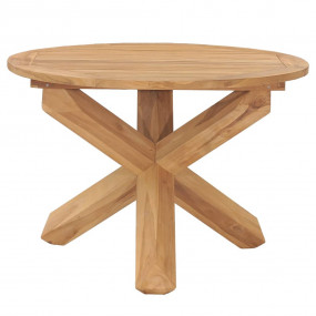 Garden Table Warm Brown