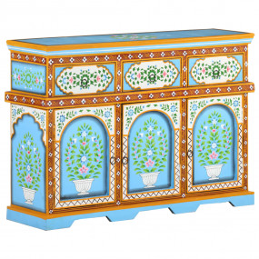Sideboard Multicolor Solid mango wood Large Sideboard