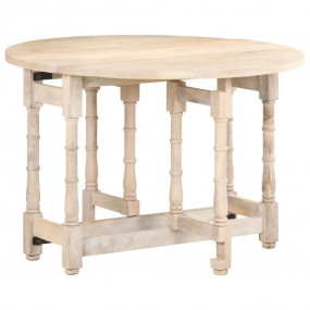 Dining Table Bleached wood Solid mango wood Standard Du...