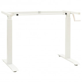 Stand Up Desk Frame White Carbon steel Adjustable