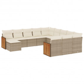 Garden Sofa Set Beige