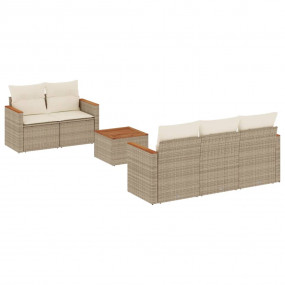 Garden Sofa Set Beige