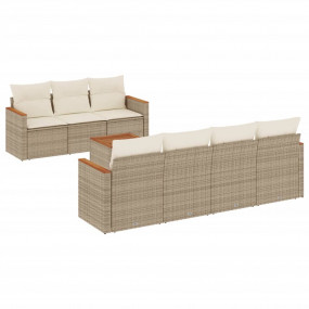 Garden Sofa Set Beige