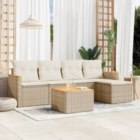 Garden Sofa Set Beige