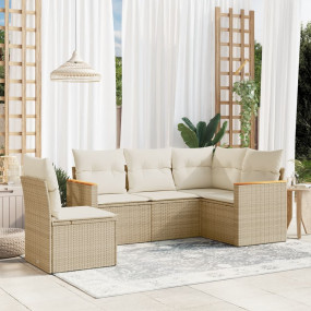 Garden Sofa Set Beige