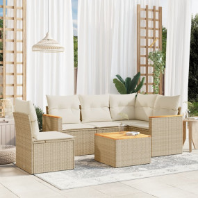 Garden Sofa Set Beige