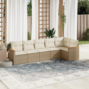 Garden Sofa Set Beige