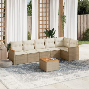 Garden Sofa Set Beige