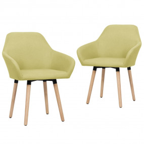 Dining Chair Green Fabric Medium Ergonomic Dining Chair...