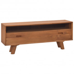 TV Cabinet Natural Teak Fine sanded teak hardwood Mediu...