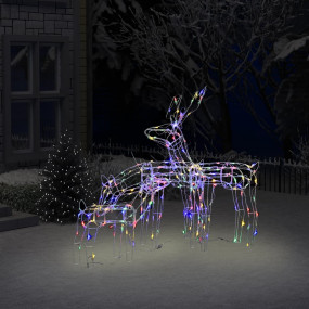 Christmas Light Display Multicolored PVC, Steel Medium