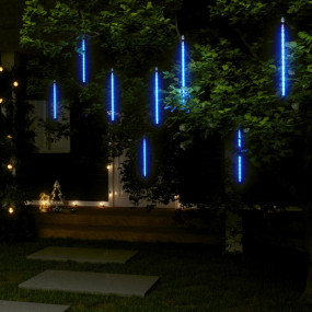 Meteor Light Set of 8 Blue Plastic Standard Meteor Ligh...