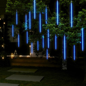 Meteor Light Set of 20 Blue Plastic 19.7 in Light Tubes