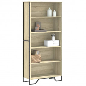 Book Cabinet Sonoma Oak Engineered wood Tall Book Cabin...