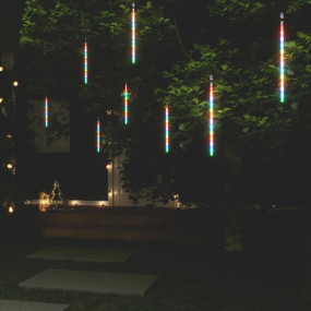 Meteor Light Set of 8 Colorful Plastic 11.8 in each tub...