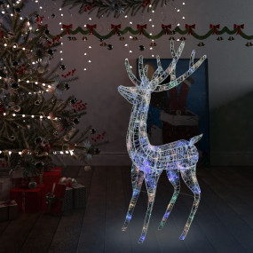 Christmas Reindeer Colorful Acrylic XXL Christmas Reind...