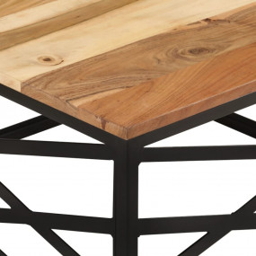 Coffee Table Brown Solid Acacia wood Medium Durable