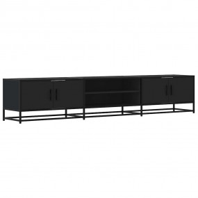 TV Cabinet Black Engineered wood, metal Large TV Cabine...