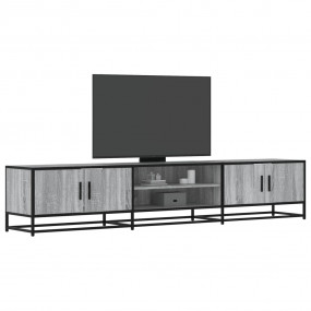 TV Cabinet Grey Sonoma Engineered Wood, Metal 82.7 x 13...