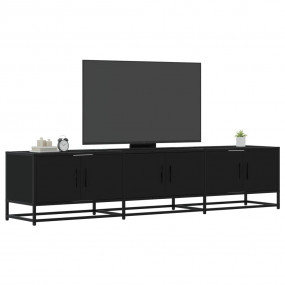 TV Cabinet Black Engineered wood, metal Large TV Cabine...