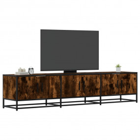 TV Cabinet Smoked oak Engineered wood, metal Large TV C...