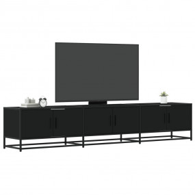 TV Cabinet Black Engineered wood, metal Large TV Cabine...