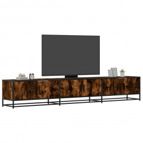 TV Cabinet Smoked Oak Engineered wood, metal Large TV C...