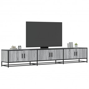 TV Cabinet Grey Sonoma Engineered wood, metal Large TV ...