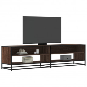 TV Cabinet Brown oak Engineered wood, metal Large TV Ca...