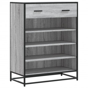 Shoe Cabinet Grey Sonoma Engineered wood, Metal Shoe Ca...