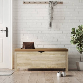 Storage Box Sonoma oak Engineered wood, faux leather
